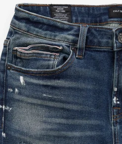 Sale Jeans|Bottoms | Cult of Individuality Hipster Nomad Stacked Jean Pigeon