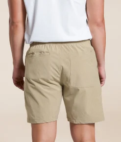 Bottoms|Shorts | Departwest Hollis Stretch Short Khaki