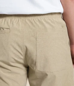 Bottoms|Shorts | Departwest Hollis Stretch Short Khaki