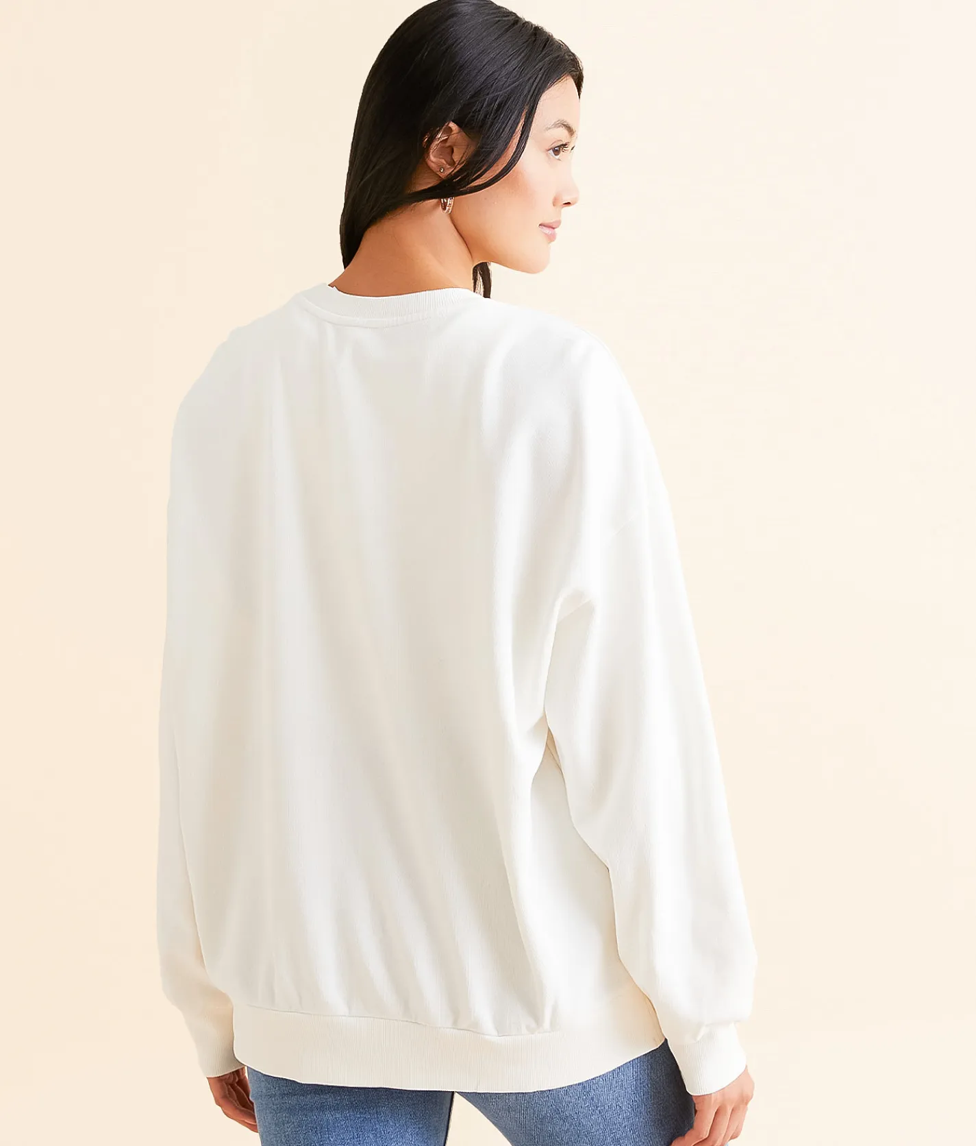 Z Supply Holly Jolly Pullover Sea Salt Sale