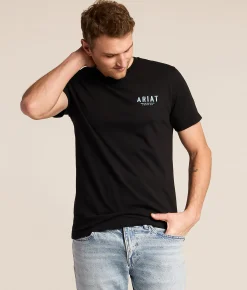Tops|Graphic T-Shirts | Ariat Hombre Way T-Shirt Black