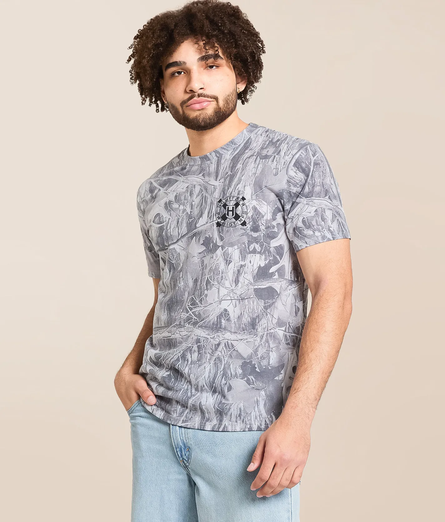 Tops|Graphic T-Shirts | Howitzer Home Of The Brave T-Shirt White