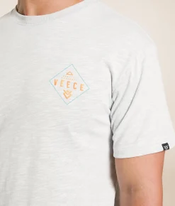Graphic T-Shirts | Veece Home Plate T-Shirt Grey