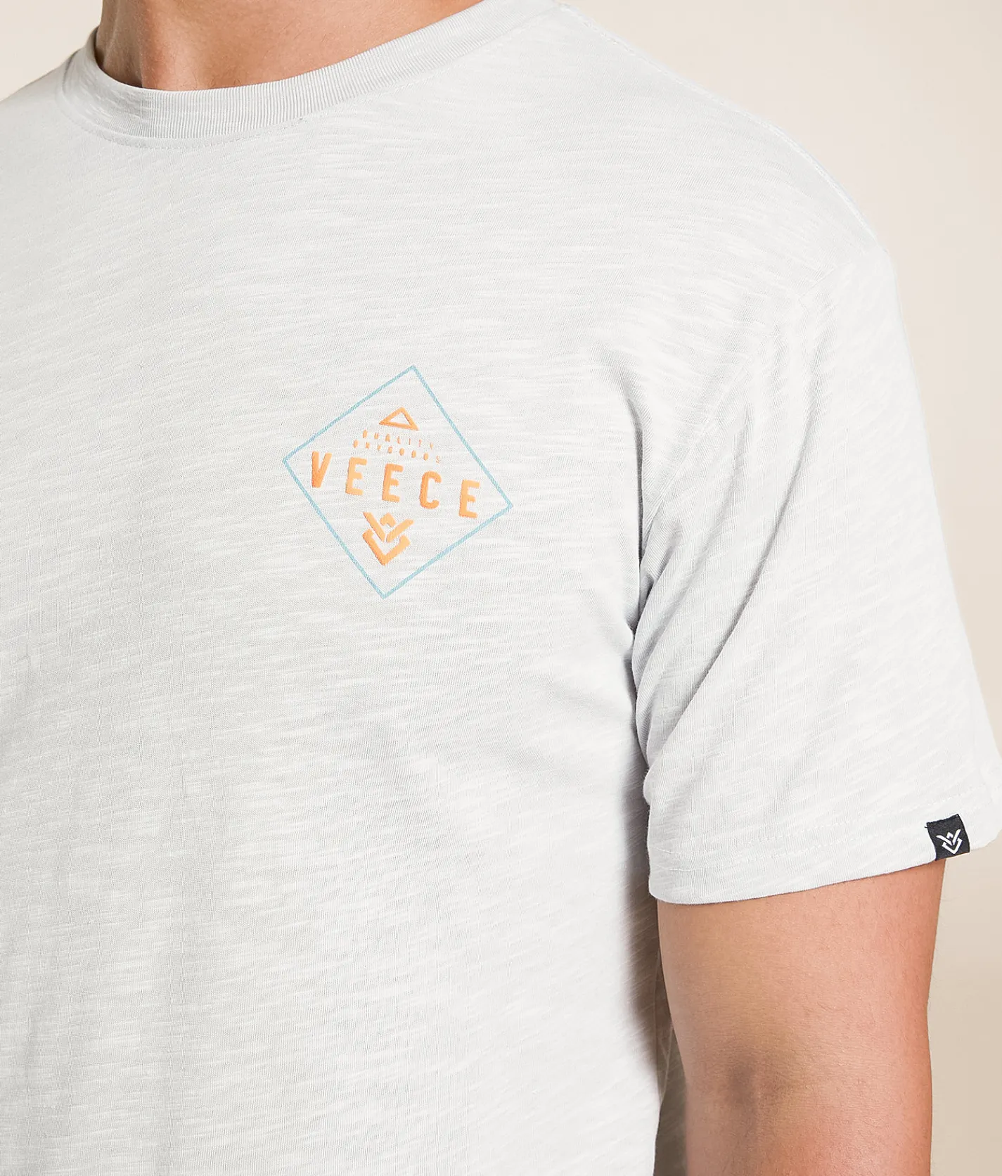 Graphic T-Shirts | Veece Home Plate T-Shirt Grey