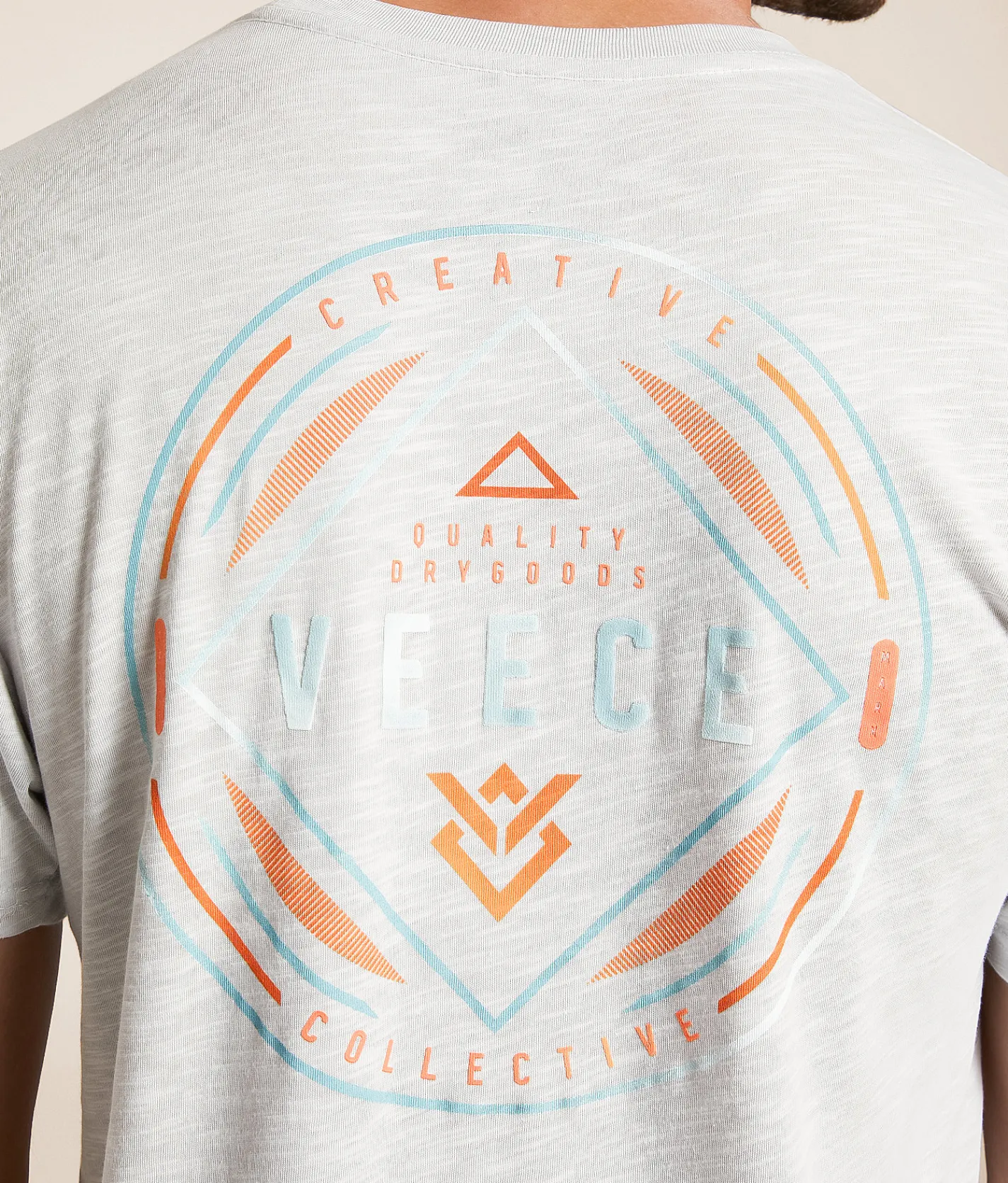 Graphic T-Shirts | Veece Home Plate T-Shirt Grey