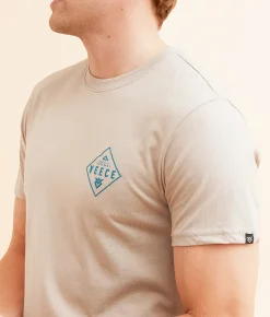 Graphic T-Shirts | Veece Home Plate T-Shirt Cloudy Grey Heather
