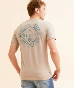 Graphic T-Shirts | Veece Home Plate T-Shirt Cloudy Grey Heather