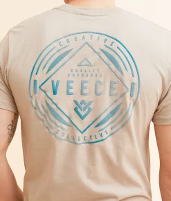 Graphic T-Shirts | Veece Home Plate T-Shirt Cloudy Grey Heather