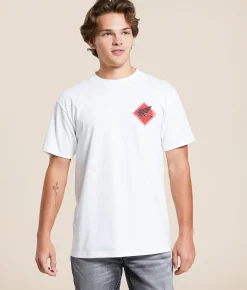 Tops|Graphic T-Shirts | CPTN Honda Debut T-Shirt White
