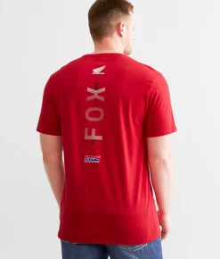 Graphic T-Shirts | Fox Honda Premium T-Shirt Flame Red