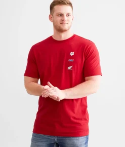 Graphic T-Shirts | Fox Honda Premium T-Shirt Flame Red