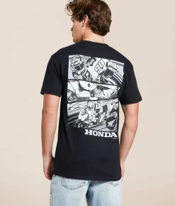 CPTN Honda Race Day T-Shirt Black Sale