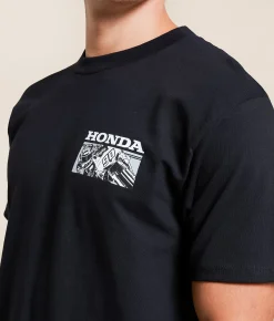 CPTN Honda Race Day T-Shirt Black Sale