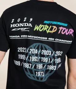 CPTN Honda World Champs T-Shirt Black Outlet
