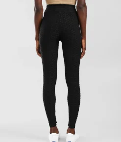 FITZ + EDDI Honeycomb High Rise Legging Black Outlet