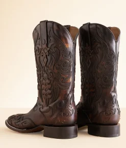 Shoes | Corral Honey Leather Cowboy Boot Black
