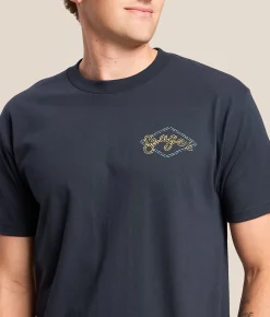 Tops|Graphic T-Shirts | Seager Honky-Tonk T-Shirt Navy