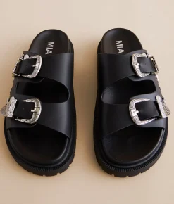 Shoes | Mia Honora Western Sandal Black
