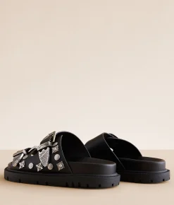 Shoes | Mia Honora Western Sandal Black