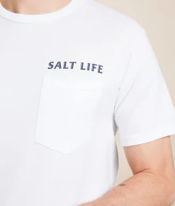 Tops|Graphic T-Shirts | Salt Life Honor Bones T-Shirt White