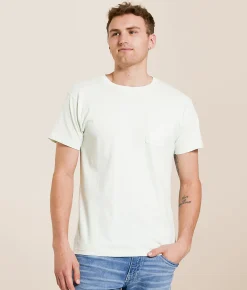 Fieldstone Hooked Bass T-Shirt Morning Mist Hot