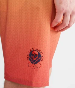 Sullen Hooked Up Stretch Boardshort Orange Sale