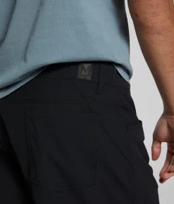 Bottoms|Activewear | Maven Co-op Hook Performance Stretch Short Black