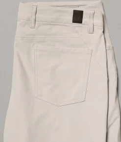 Maven Co-op Hook Performance Stretch Short Light Grey New