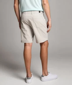 Maven Co-op Hook Performance Stretch Short Light Grey New