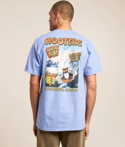 Tops|Graphic T-Shirts | Ripple Junction Hooters Clear Water T-Shirt Violet