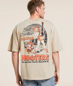 Tops|Graphic T-Shirts | Ripple Junction® Hooters® Country Music T-Shirt Sand
