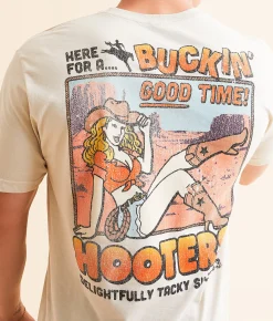 Graphic T-Shirts | Ripple Junction® Hooters® Good Time T-Shirt Sand
