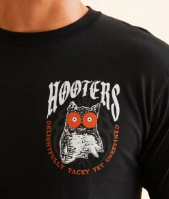 Graphic T-Shirts | Ripple Junction® Hooters Happy Hour T-Shirt Black
