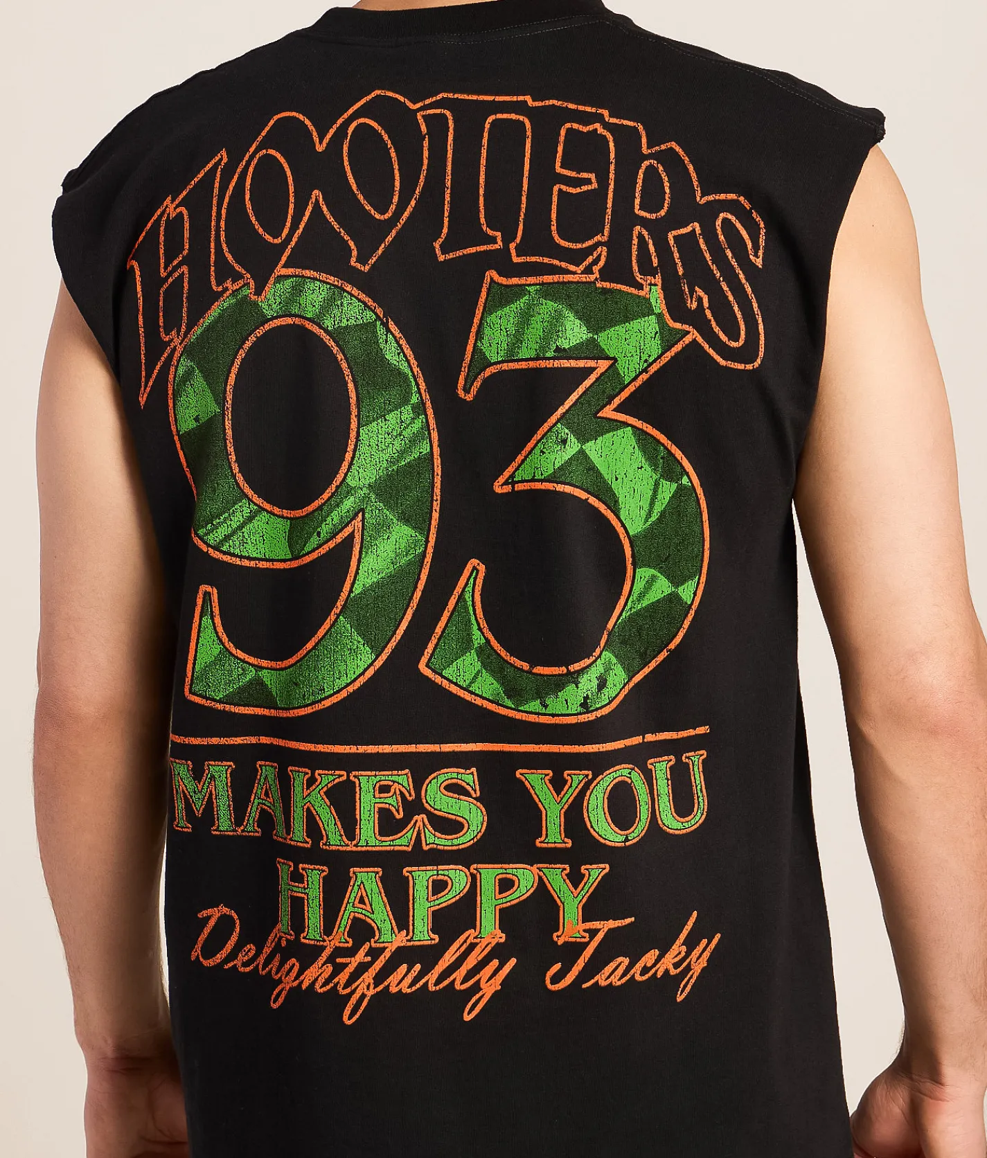 Tops | Ripple Junction Hooters 93 Muscle Tank Top Black