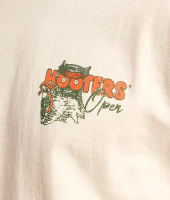 Graphic T-Shirts | Ripple Junction Hooters Open T-Shirt Natural