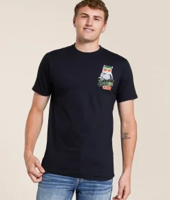 Tops|Graphic T-Shirts | Ripple Junction® Hooters Pickleball Club T-Shirt Black