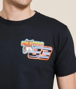 Graphic T-Shirts | Ripple Junction® Hooters Pitstop T-Shirt Black