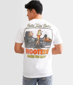 Ripple Junction® Hooters® Rootin' Tootin' T-Shirt White Discount