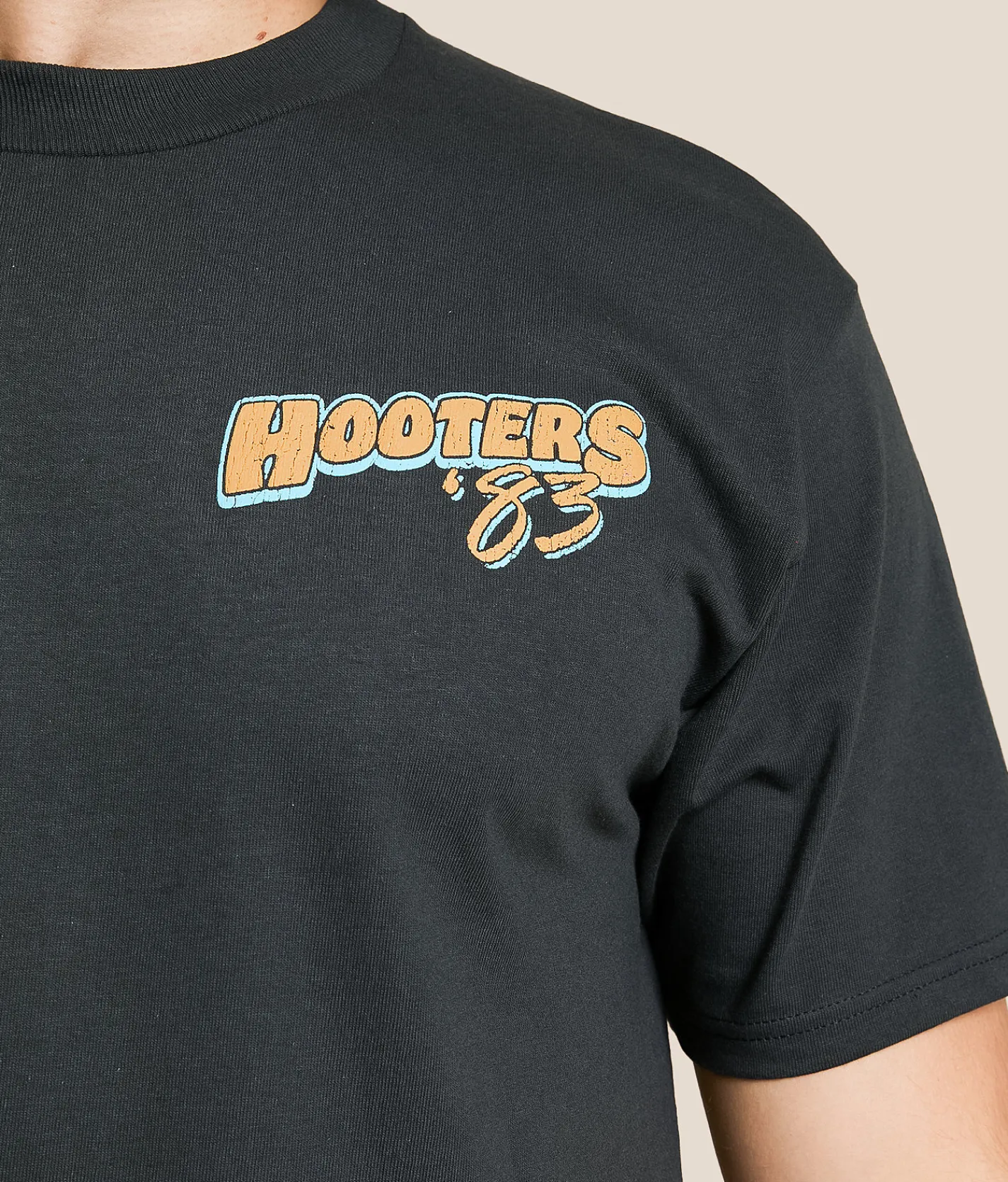 Ripple Junction® Hooters 83 T-Shirt Black Online