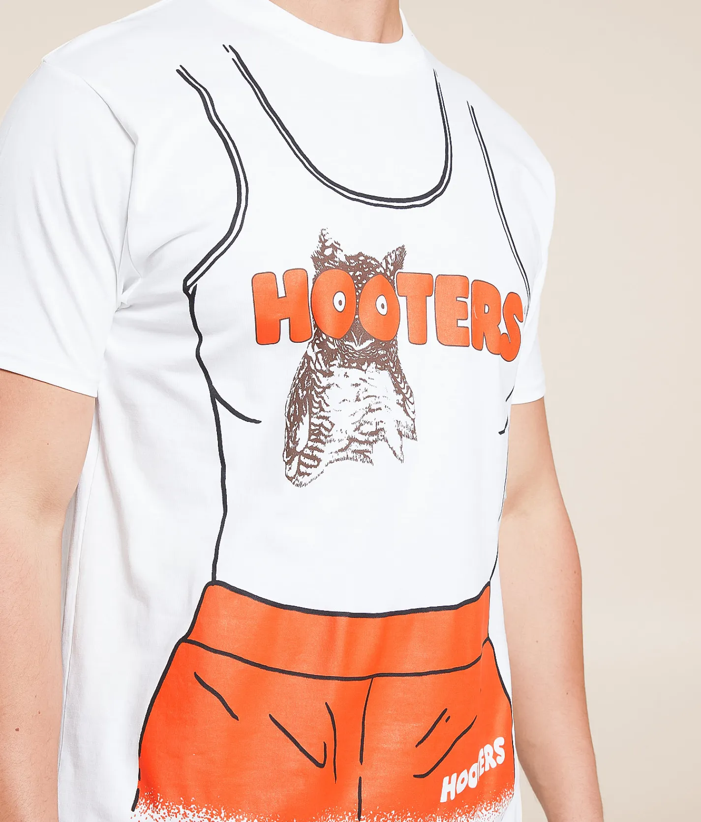 Graphic T-Shirts | Ripple Junction® Hooters® Uniform T-Shirt White