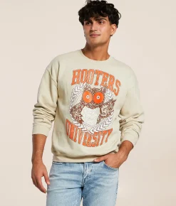 Tops | Ripple Junction® Hooters University Pullover Sand
