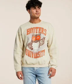 Tops | Ripple Junction® Hooters University Pullover Sand
