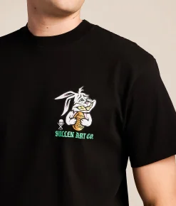 Sullen Hoppy Hunting T-Shirt Jet Black Sale