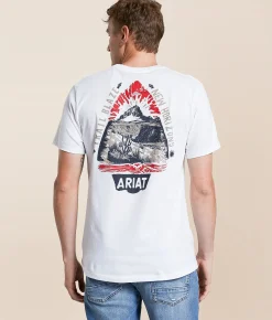Ariat Horizon Arrowhead T-Shirt White Outlet