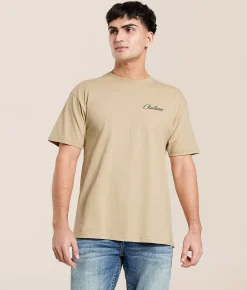 Tops|Graphic T-Shirts | Pendleton Horseback Rider T-Shirt Sand