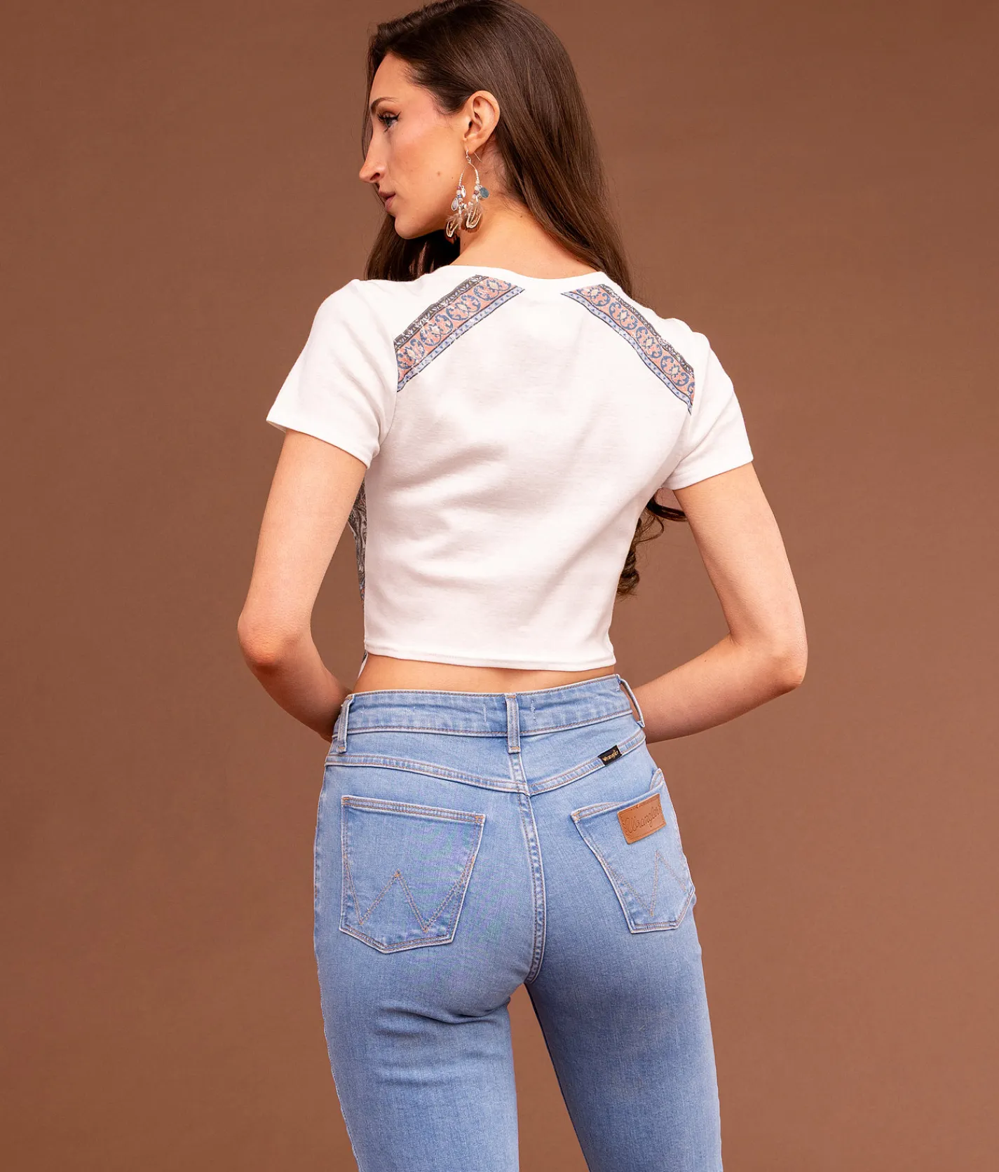 Tops | Sterling & Stitch Horseshoe Hanky T-Shirt White