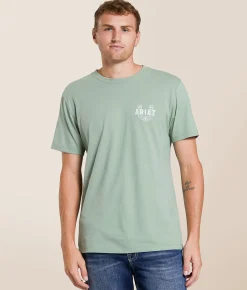 Tops|Graphic T-Shirts | Ariat Horseshoe Stamped T-Shirt Lily Pad
