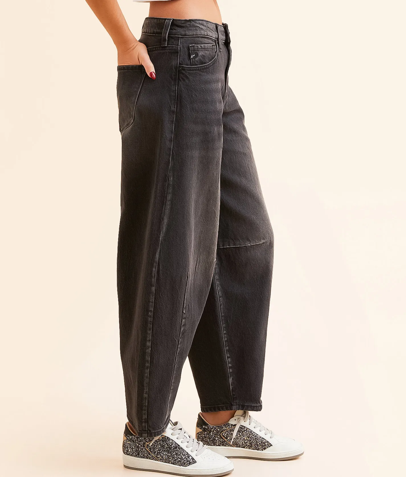 Jeans|Bottoms | KanCan Signature Horseshoe Stretch Jean Black