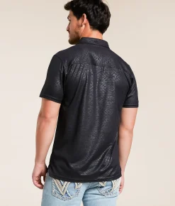 Gentry County Horsham Performance Polo Black