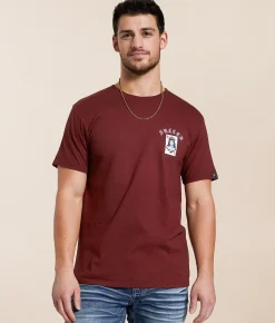 Graphic T-Shirts | Sullen Hot Hand T-Shirt Rosewood